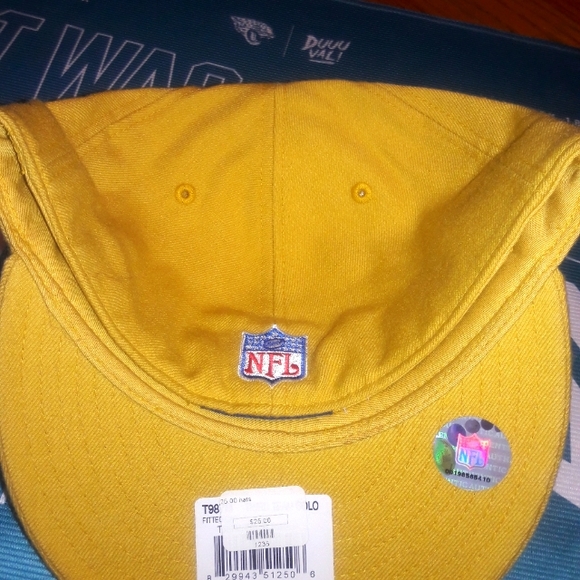 Jacksonville Jaguar Football Hat Cap - Picture 5 of 7